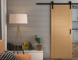 Iseo Oak - Prefinished Sliding Barn Door