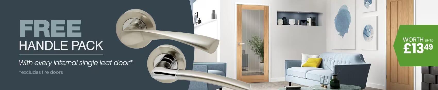 Free Handles With Climadoor Internal Doors