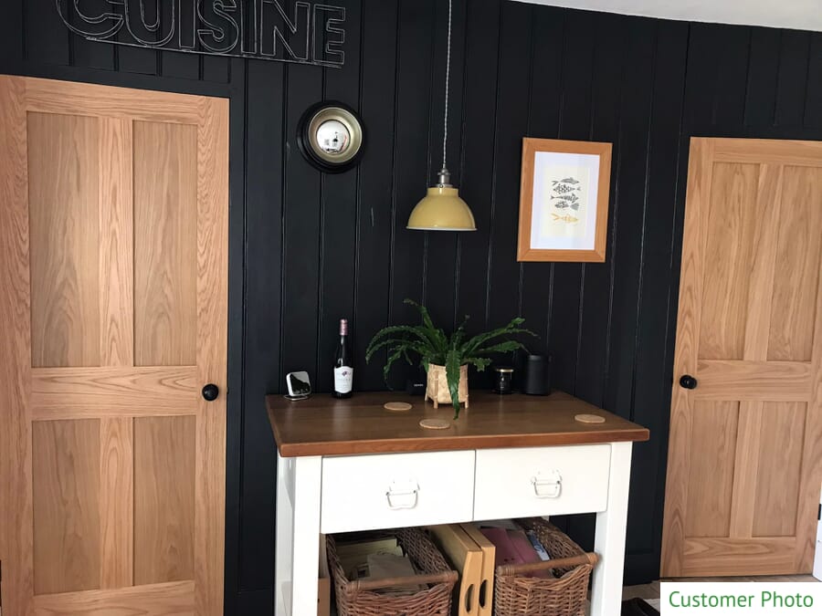 Oak Victorian 4 Panel Shaker