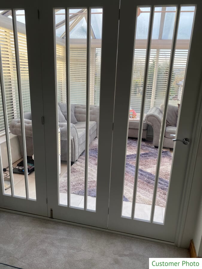 Lincoln White Primed Roomfold Deluxe