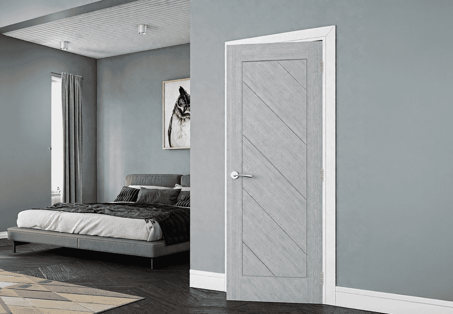 Deanta Torino Internal Door in Light Ash Grey - Doors & More