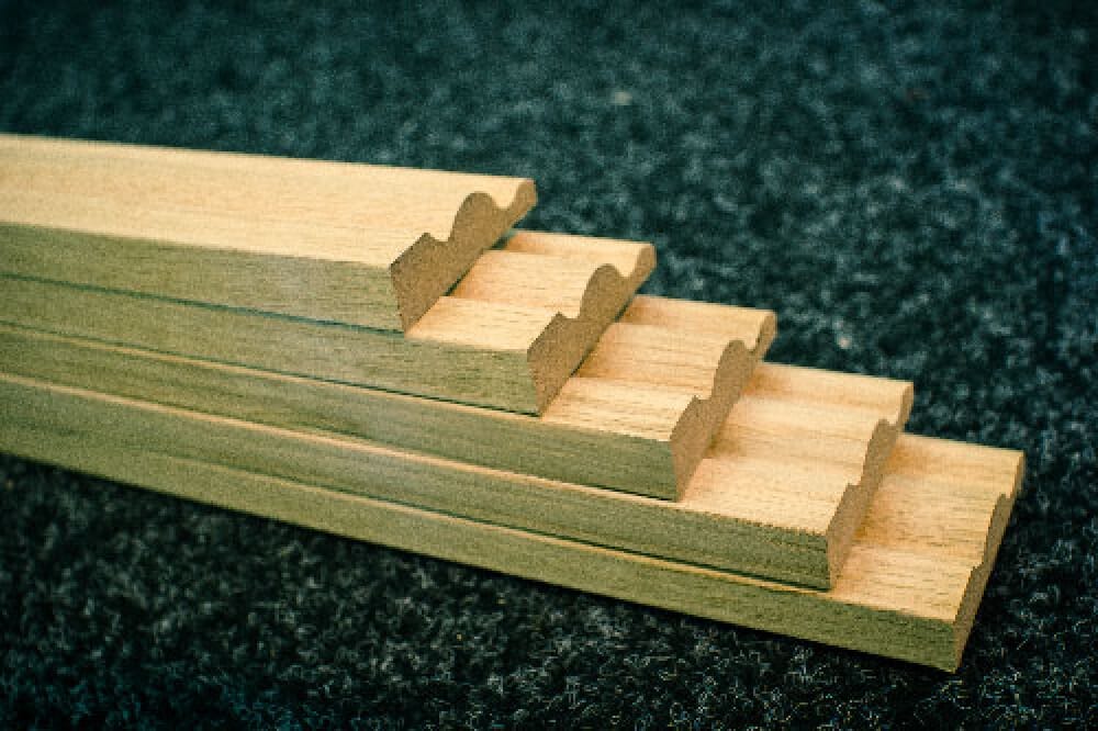 Ogee Prefinished Oak Architrave - 1 Set Covers Both Sides (72mm x 18mm)