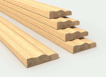 Oak Ogee Architrave Pack