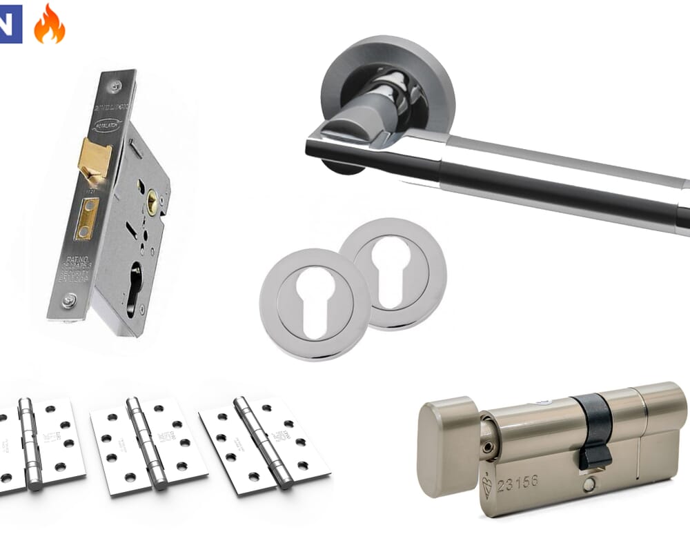 FD30 Fire Door Latch Pack