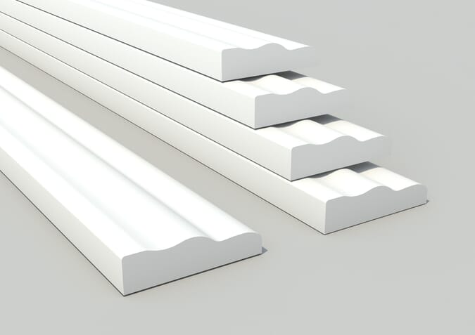 White Primed Ogee Architrave Pack