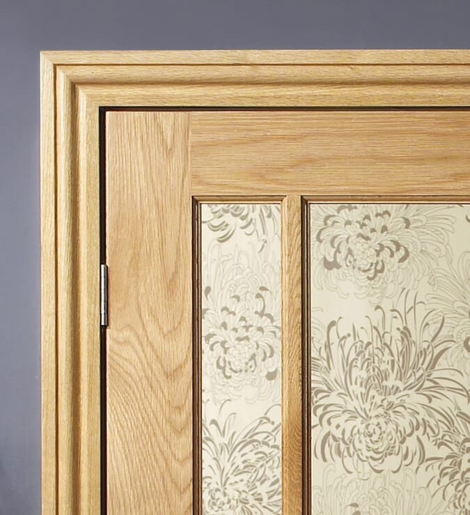 XL Oak Internal Door Ogee Architrave Set