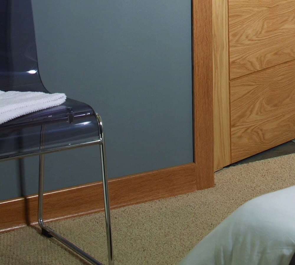 Xl Oak Internal Door Architrave Set Modern Profile ; Architraves