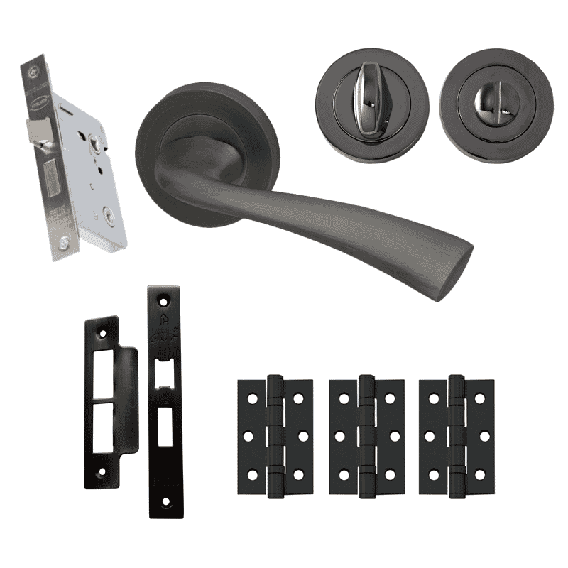 Matt Black Markeaton Handle Pack