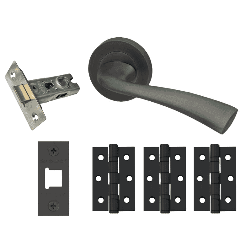 Matt Black Markeaton Handle Pack