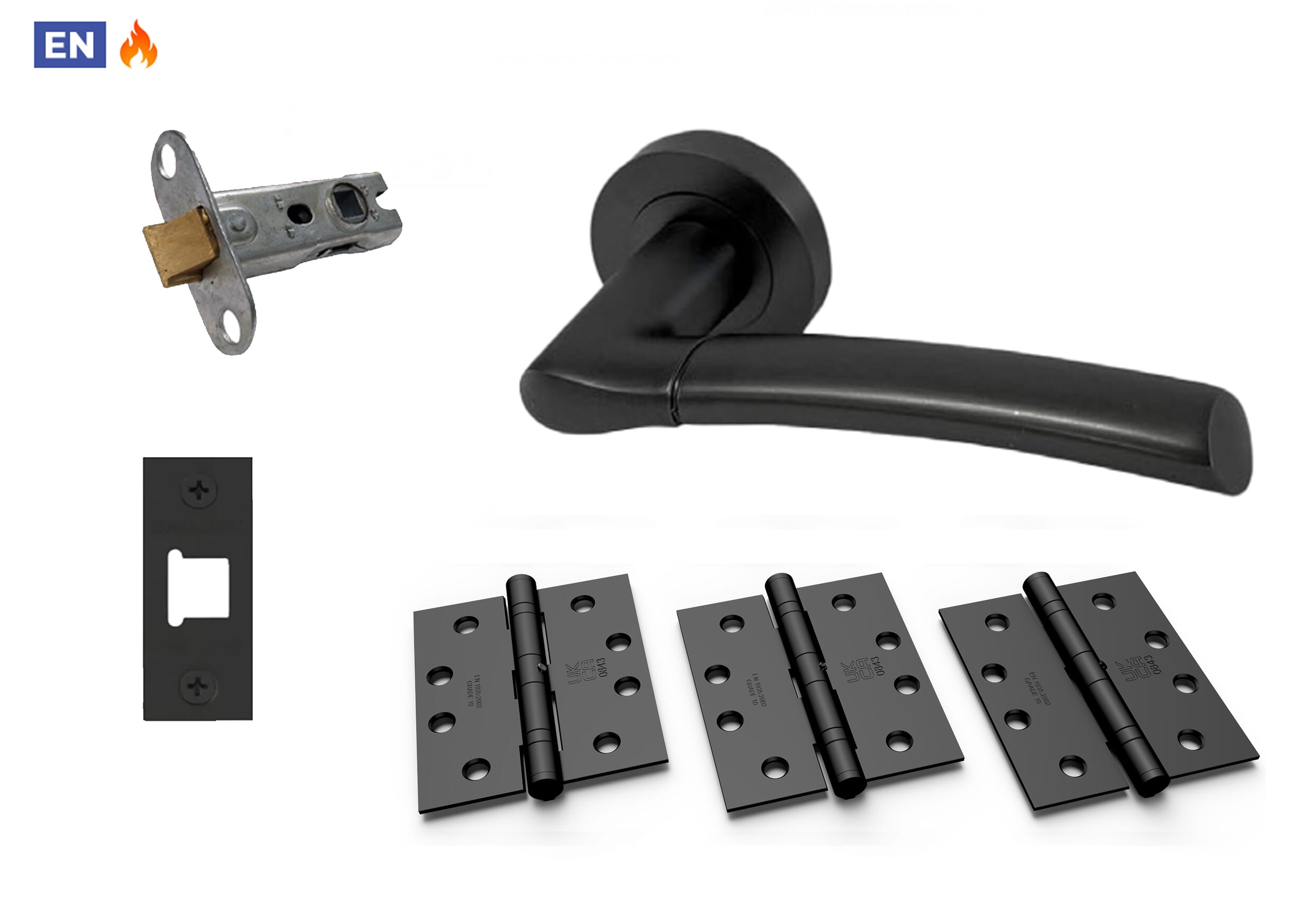 FD30 Fire Door Euro Sash Lock Pack