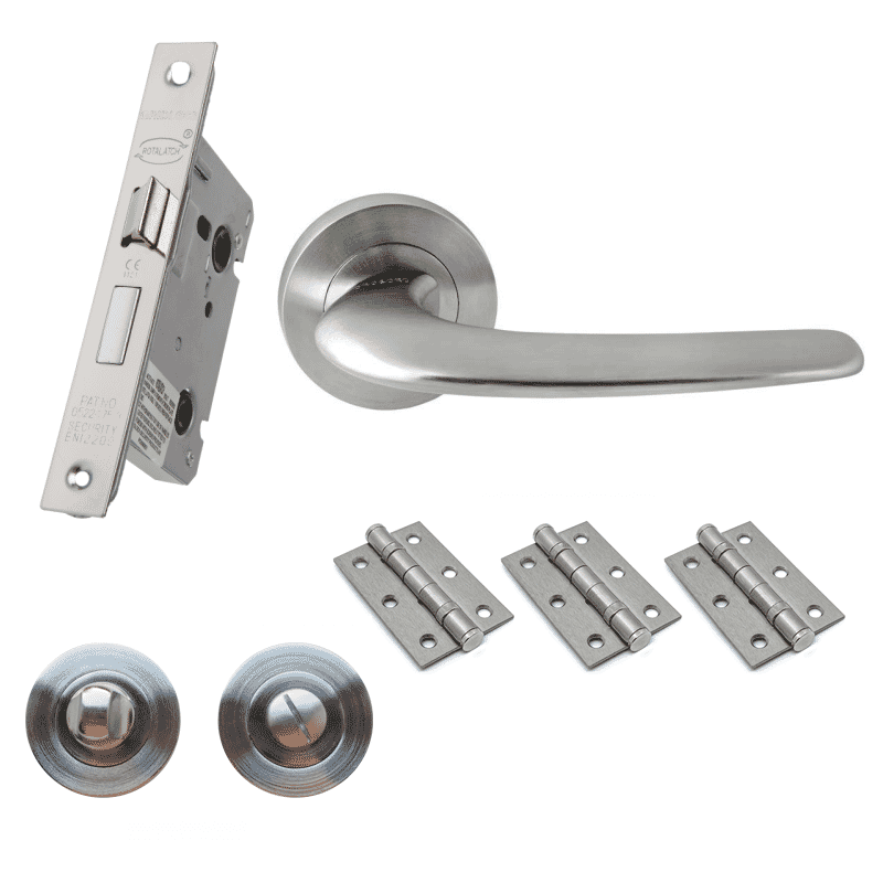 Paloma Satin Chrome Oro Oro Handle Pack