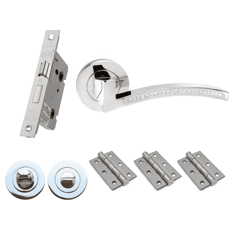 Azore Chrome Plated Oro Oro Handle Pack
