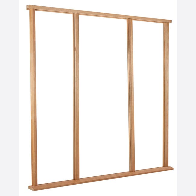Hardwood External Vestibule Frames