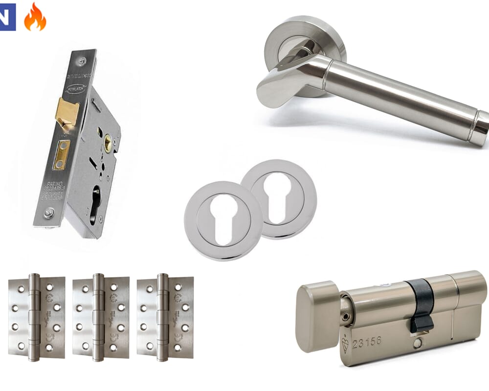 FD30 Fire Door Latch Pack