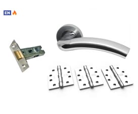 Kedleston Fire Door Handle Pack