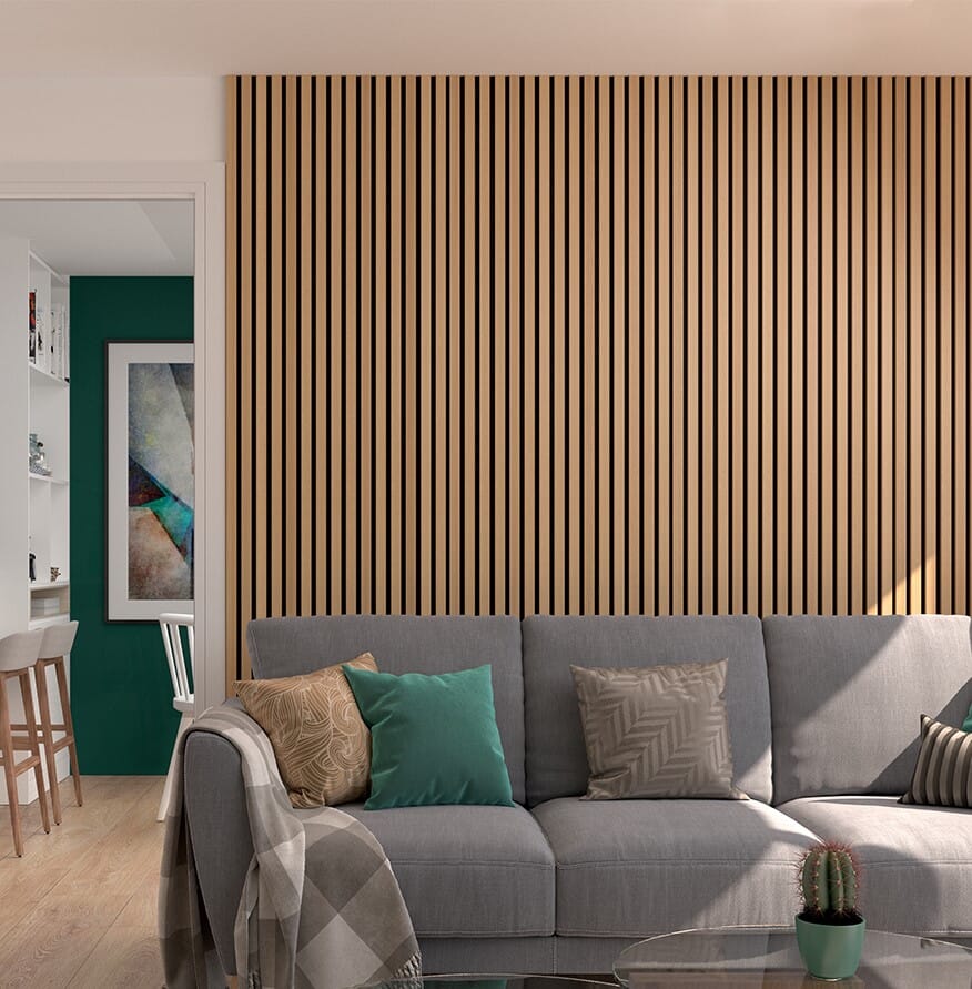 Immerse Oak Acoustic Wall Panelling