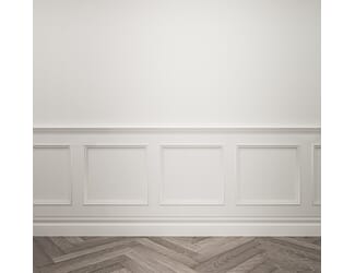 Balmoral White Primed Wall Panelling Pack