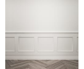 Balmoral White Primed Wall Panelling Pack