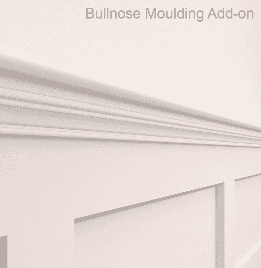 Hampton White Primed Wall Panelling Pack
