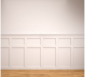 Hampton White Primed Wall Panelling Pack