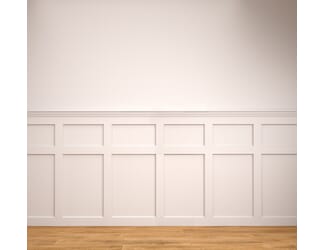 Hampton White Primed Wall Panelling Pack
