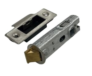 Satin Stainless Steel 55mm Backset QuickFit Bullet Latch