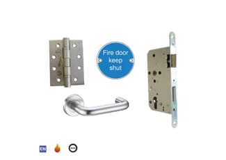 Stainless Steel Commercial Fire Door Ironmongery Pack