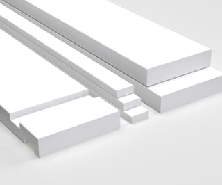 Trenched White Primed Door Lining