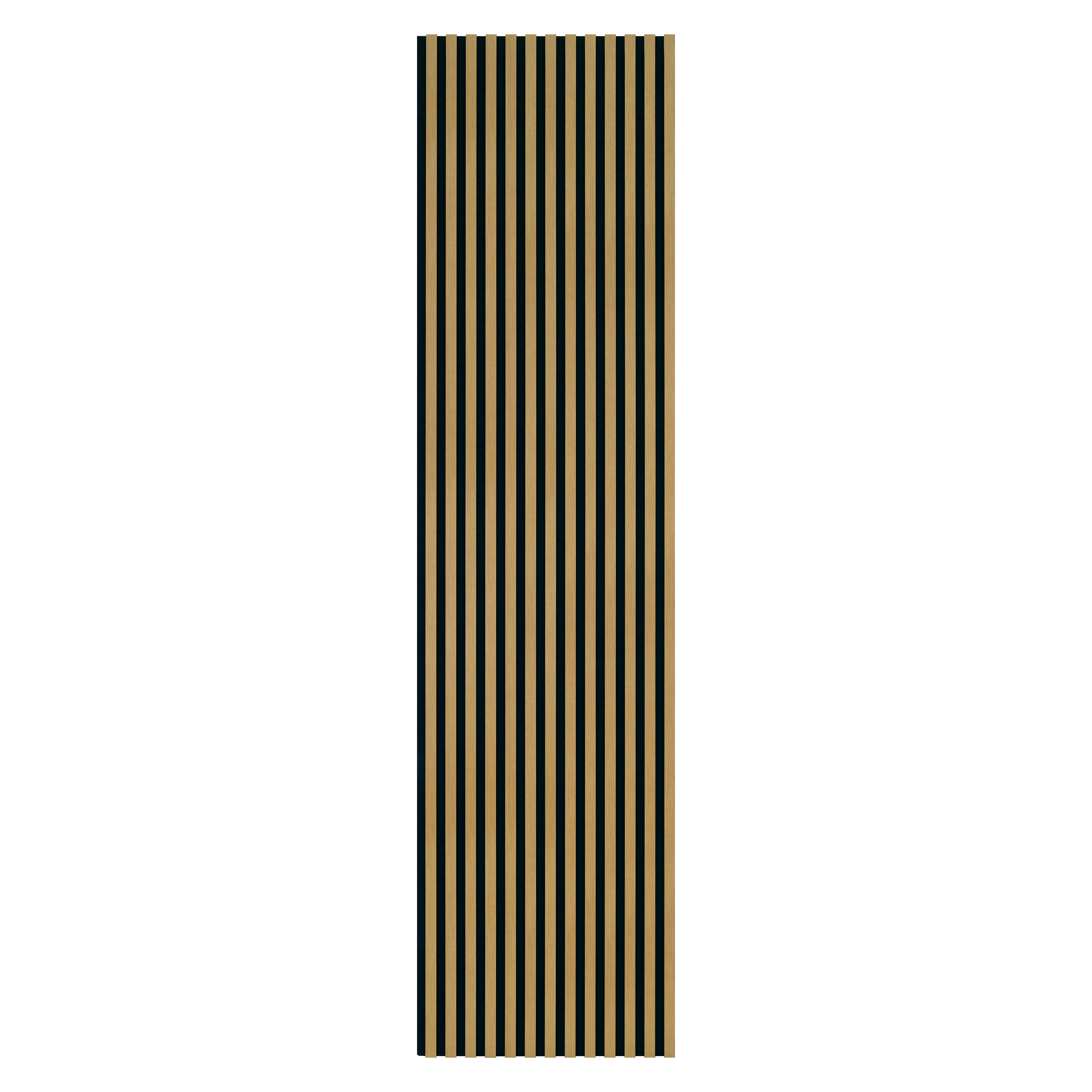 Oak Laminate Acoustic Wall Panelling by JB Kind