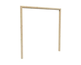 Solid Pine Universal Garage Door Frame