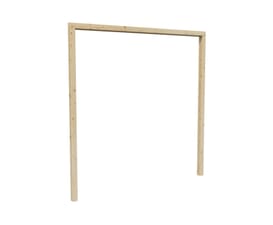 Solid Pine Universal Garage Door Frame