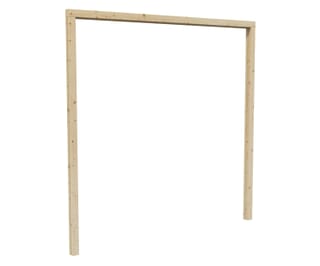 Solid Pine Universal Garage Door Frame