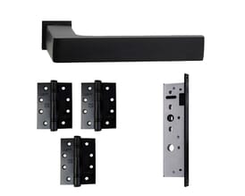 Mickleover Matt Black Roseless Handle Pack