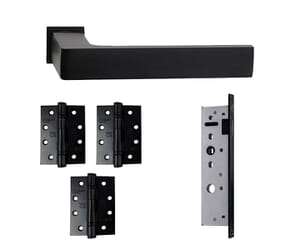Mickleover Matt Black Roseless Handle Pack