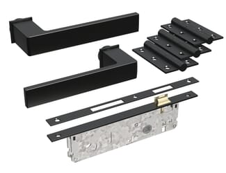 Mickleover Matt Black Roseless Handle Pack