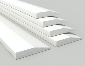 Chamfered White Primed Architrave Pack