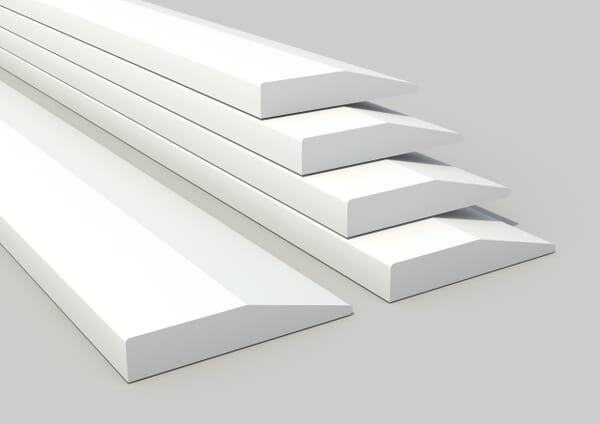 White Primed Chamfered Architrave Pack