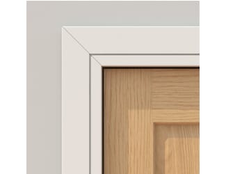 Grooved White Primed Architrave Pack