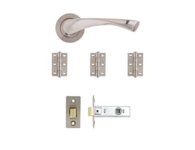 Fortuna Satin Nickel Handle Pack