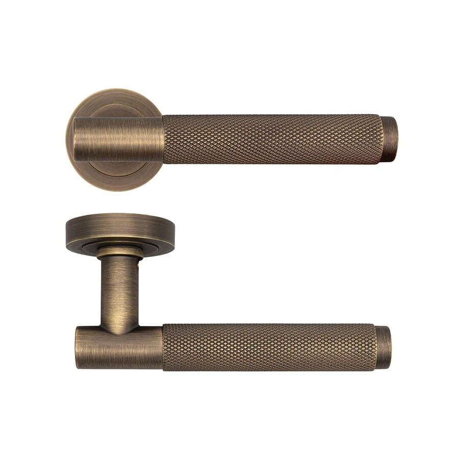Sparta Matt Antique Brass Handle Pack