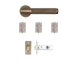 Sparta Matt Antique Brass Handle Pack