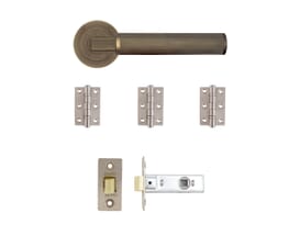 Delphi Matt Antique Brass Handle Pack