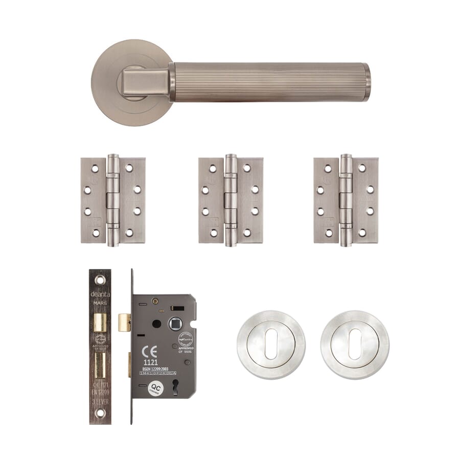 Delphi Satin Nickel Handle Pack
