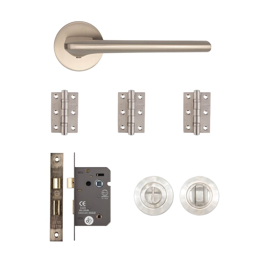 Ithaca Satin Nickel Handle Pack