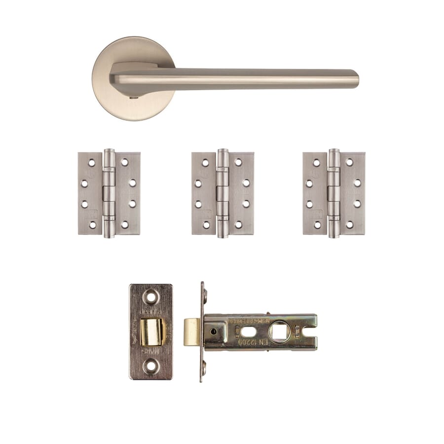 Ithaca Satin Nickel Handle Pack