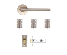 Ithaca Satin Nickel Handle Pack