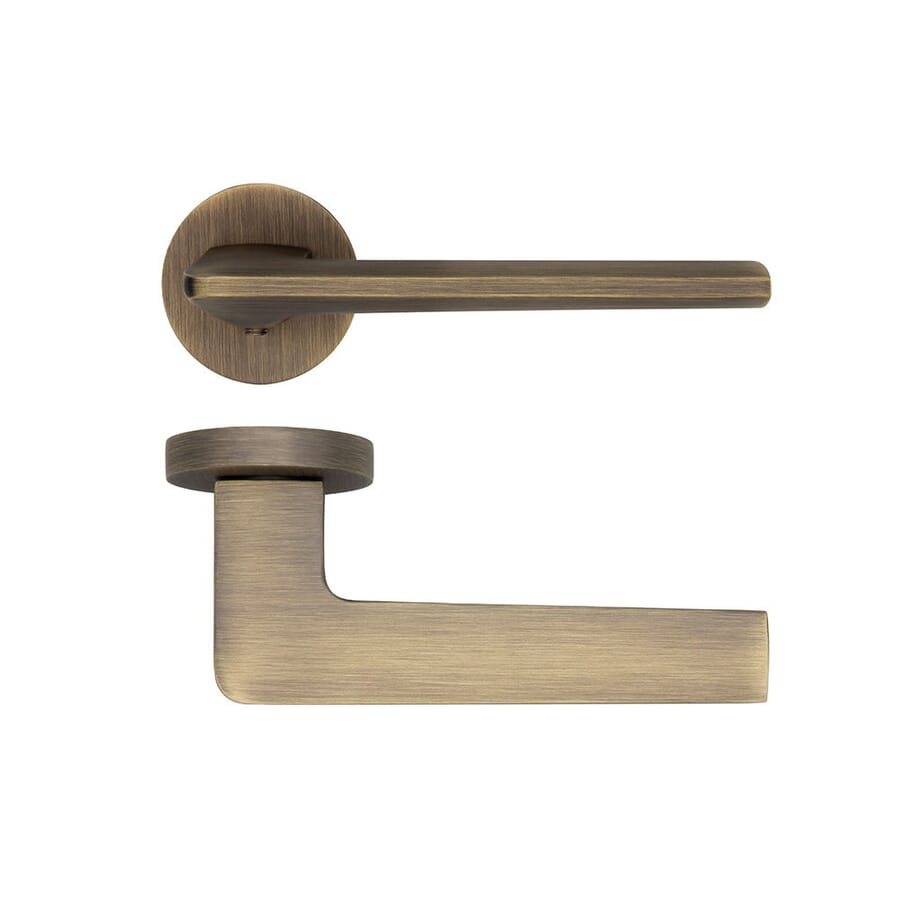 Ithaca Antique Brass Handle Pack