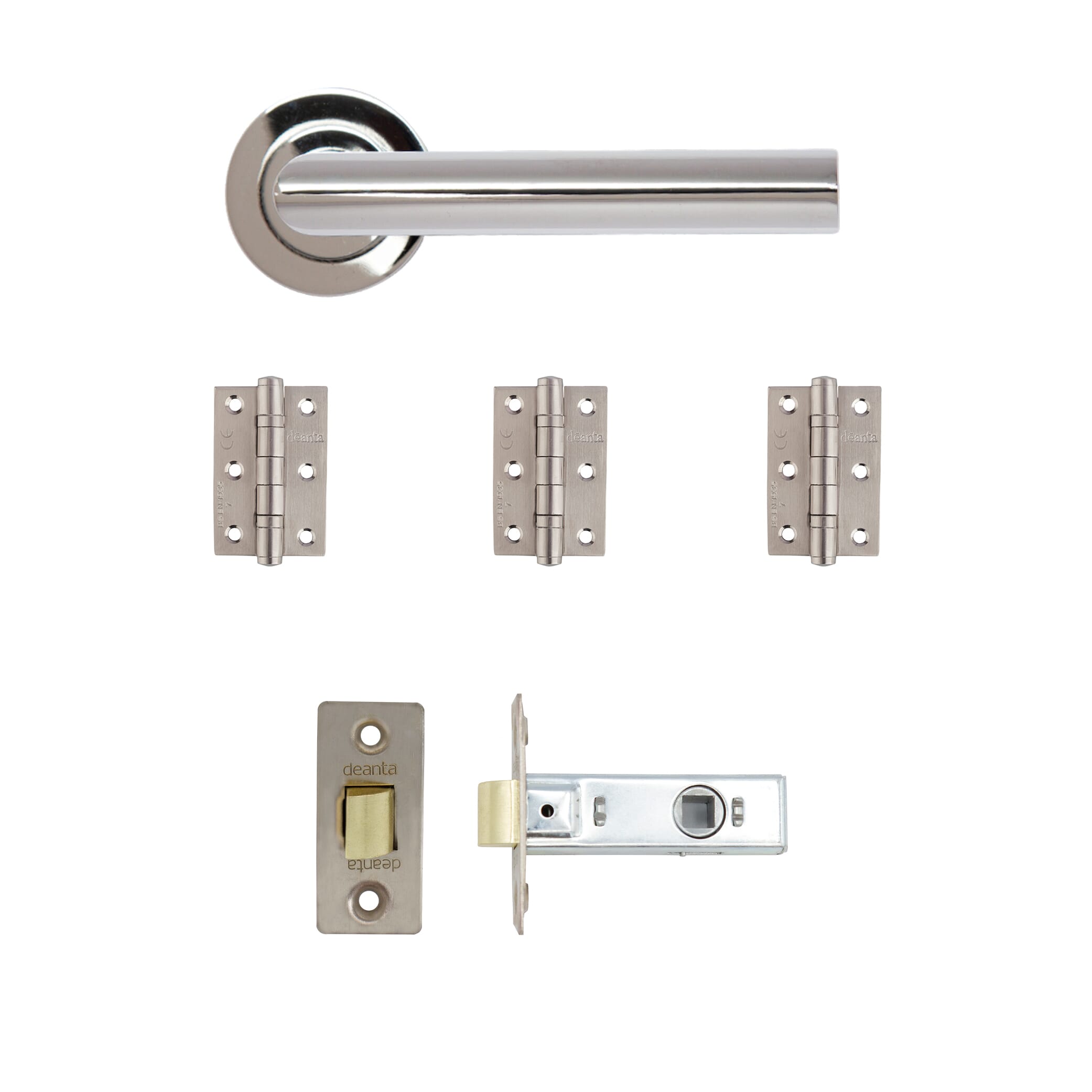 Ares Polished Chrome Handle Pack