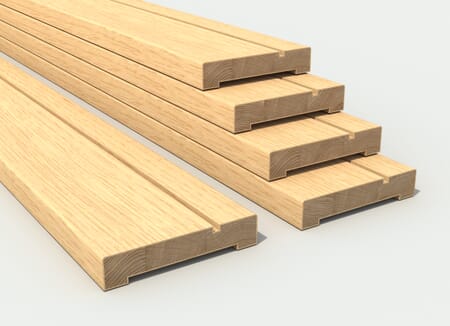 Oak Grooved Architrave Pack