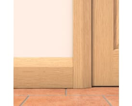 Oak Chamfered Skirting Pack
